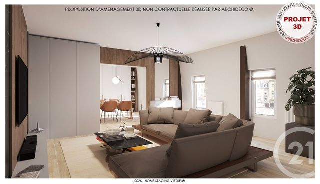 Appartement F6 à vendre - 6 pièces - 143.62 m2 - METZ - 57 - LORRAINE - Century 21 Immo Val