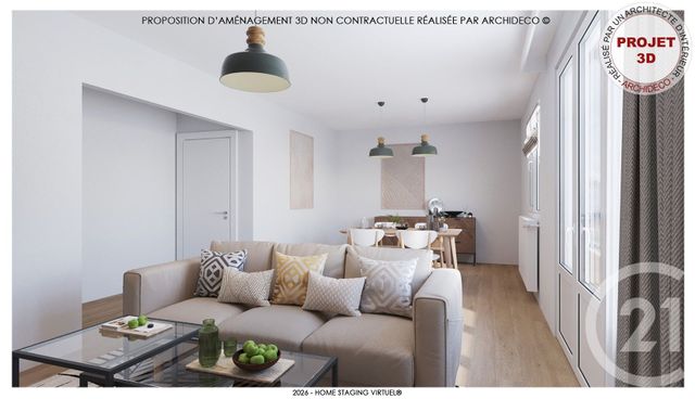 Appartement F5 à vendre - 5 pièces - 86.41 m2 - MONTIGNY LES METZ - 57 - LORRAINE - Century 21 Immo Val